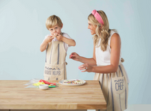 Load image into Gallery viewer, Mama Chef &amp; Helper Apron Set
