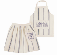 Load image into Gallery viewer, Mama Chef &amp; Helper Apron Set
