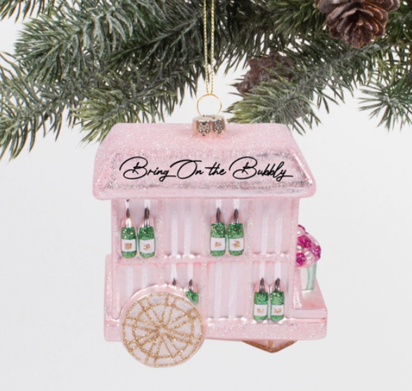 Bubbly Cart Ornament