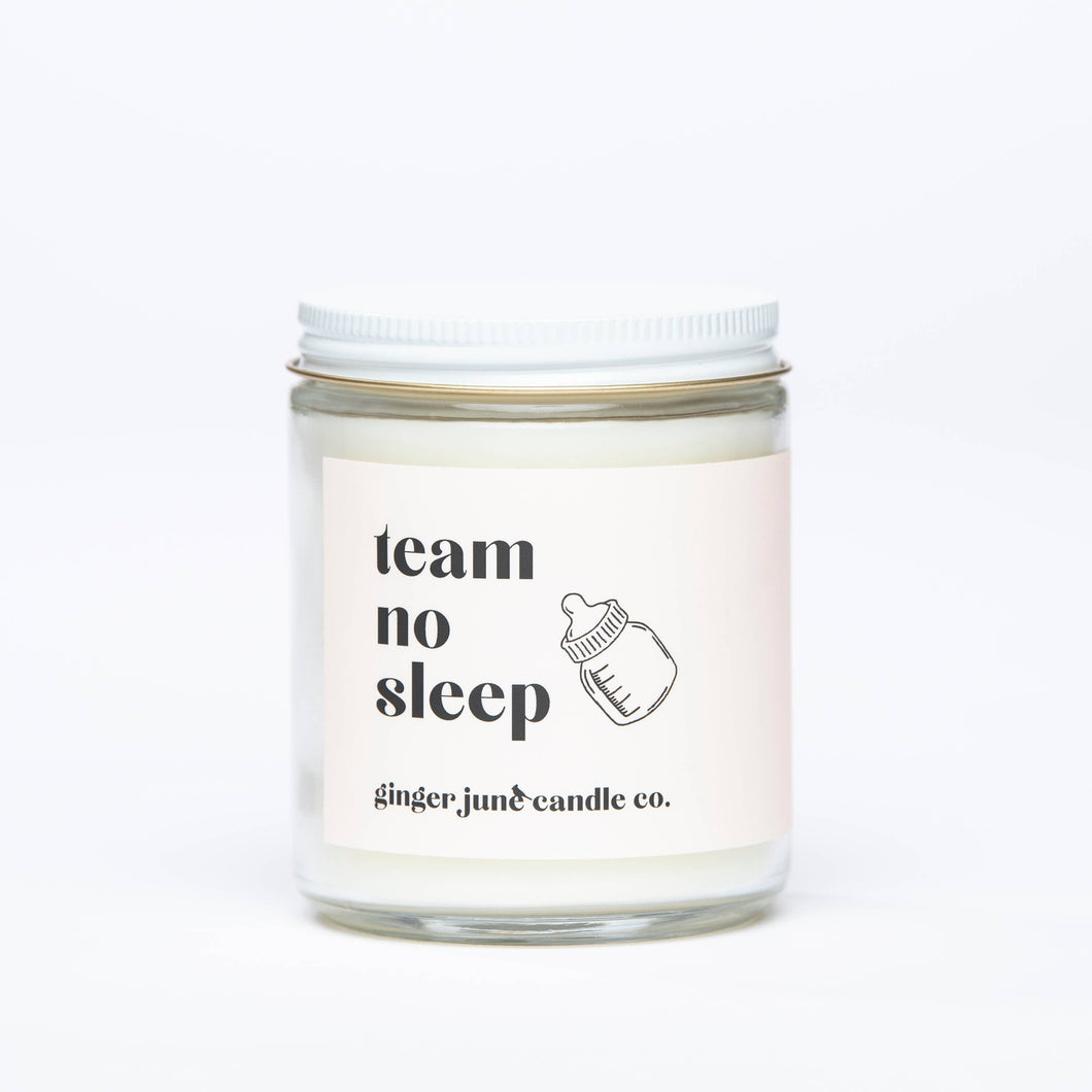 Team No Sleep Soy Candle