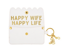 Load image into Gallery viewer, Happy Wife Credit Card Pouch
