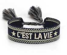Load image into Gallery viewer, C&#39;est La Vie Woven Bracelet
