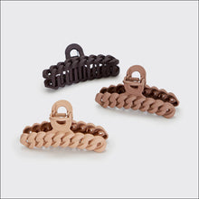 Load image into Gallery viewer, Eco-Friendly Chain Claw Clip 3pc Set
