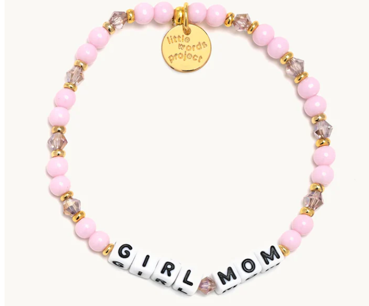 Girl Mom Beaded Bracelet