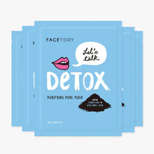 Load image into Gallery viewer, Let&#39;s Talk Detox Charcoal Sheet Mask (Purifying)
