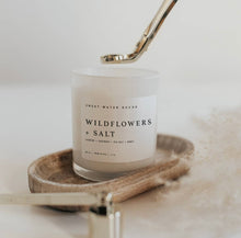 Load image into Gallery viewer, Wildflowers &amp; Salt Soy Candle
