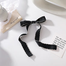 Load image into Gallery viewer, Black &amp; White Retro Bow
