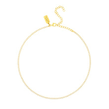 Load image into Gallery viewer, Diana Gold Tennis Choker Necklace
