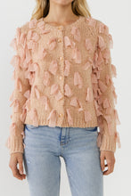 Load image into Gallery viewer, Chiffon Bow Detail Cardigan
