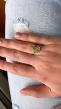 Load image into Gallery viewer, The Macrame Heart Ring
