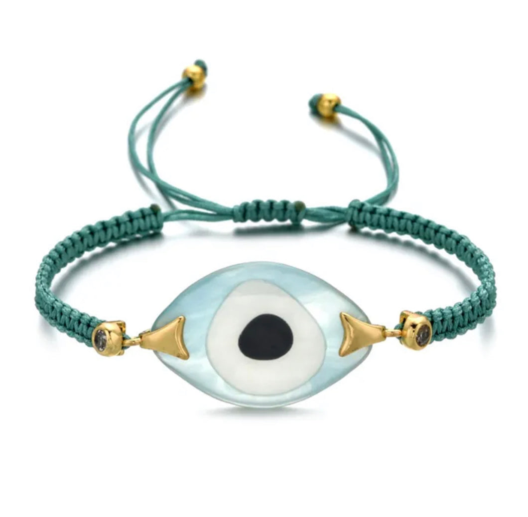 The Santorini Evil Eye Bracelet **Summer Edition**