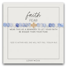 Load image into Gallery viewer, Faith Over Fear Stretch Bracelet
