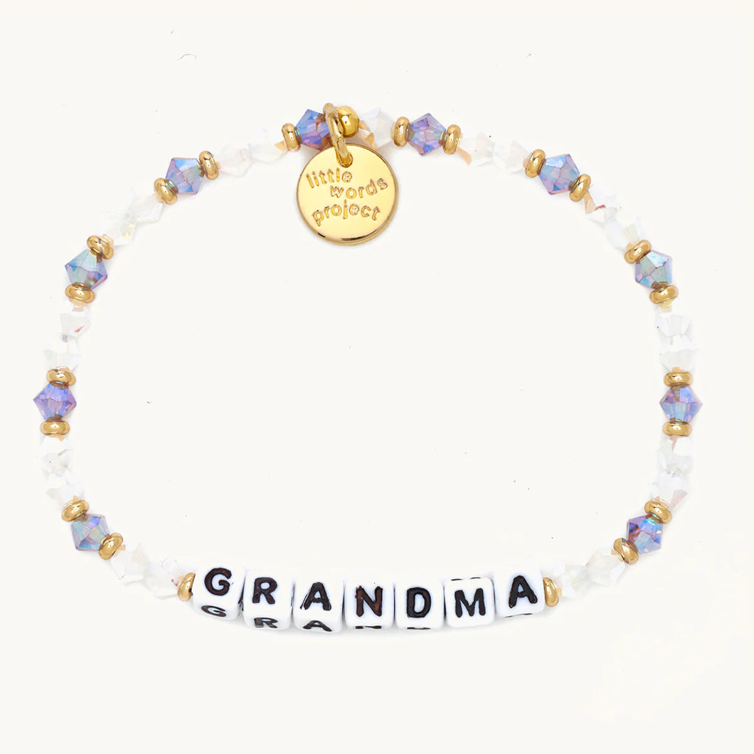 Grandma Crystal Beaded Bracelet