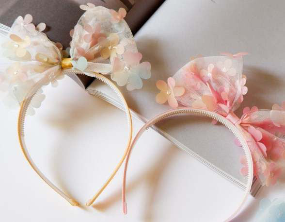 Flower Power Bow Headband