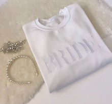Load image into Gallery viewer, Vogue Inspired Bride Sweatshirt
