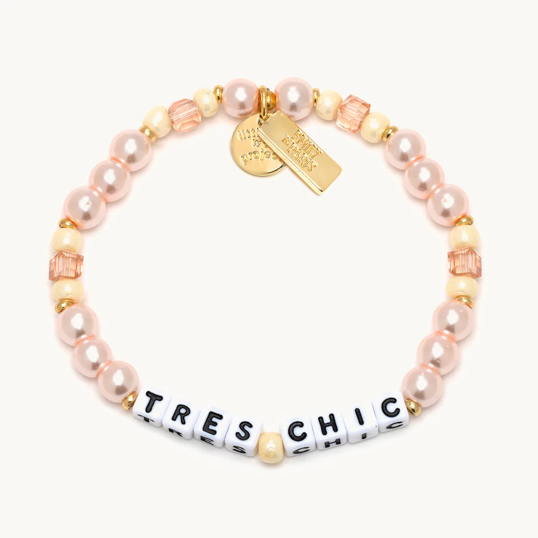Tres Chic Pearl Beaded Bracelet