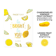 Load image into Gallery viewer, Be Bright Be You Gold Foil Sheet Mask (Brightening)
