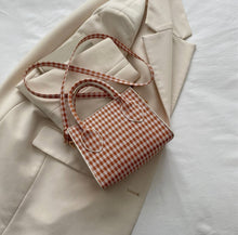 Load image into Gallery viewer, Mini Plaid Crossbody Bag
