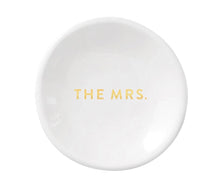 Load image into Gallery viewer, The Mrs. Earrings &amp; Ceramic Ring Dish Set
