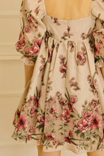 Load image into Gallery viewer, Floral Dreams Babydoll Mini Dress
