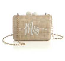 Load image into Gallery viewer, &quot;Mrs&quot; Minaudiere Clutch
