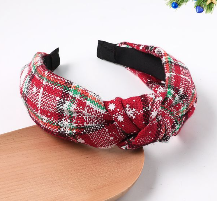 The Christmas Sweater Top Knot Headband