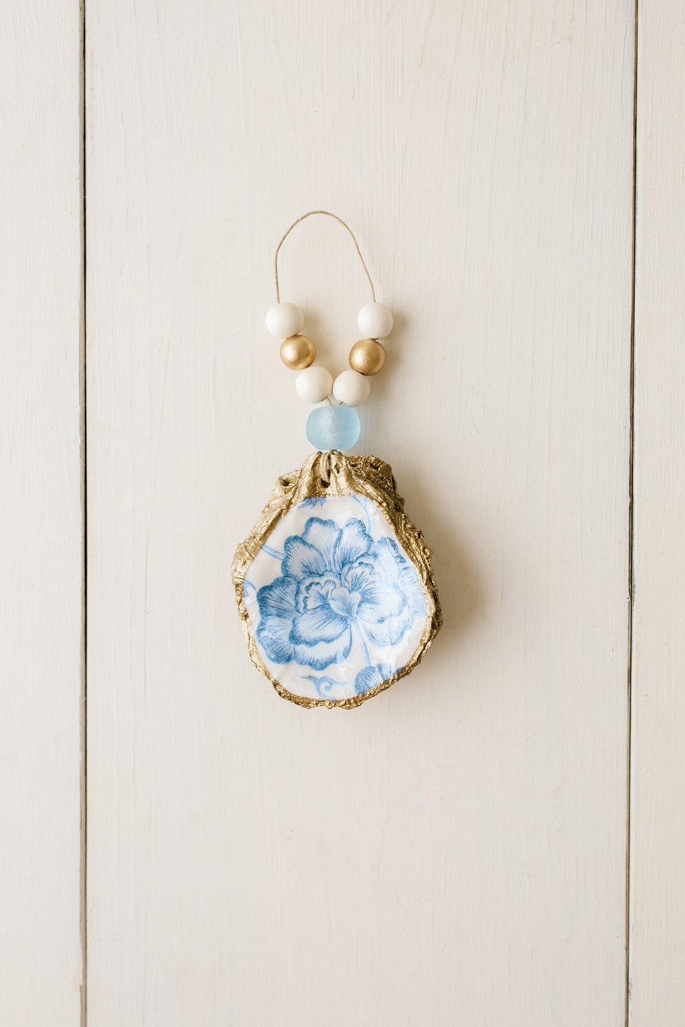The Decoupage Oyster Shell Ornament Collection