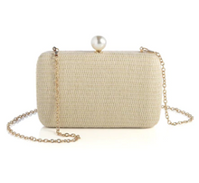 Load image into Gallery viewer, Pearl Aubriella Minaudiere Clutch
