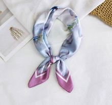 Load image into Gallery viewer, Square Silk Scarf Spring Edition
